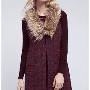 Anthropologie Sanctuary Yannah Plaid Vest